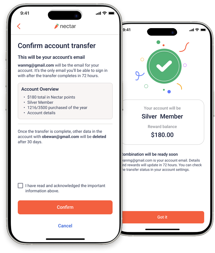Account Migration Hero